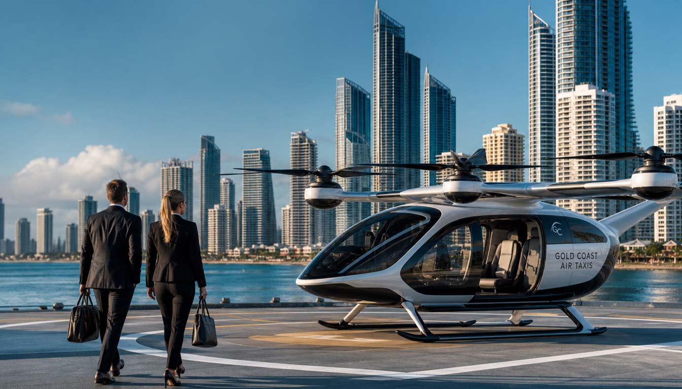 Business Commuter Flights — future Melbourne air taxi service