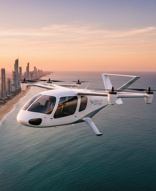 Proposed Melbourne vertiport landing pad