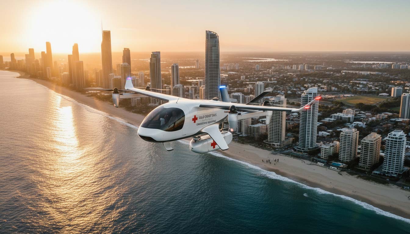 Emergency Response Support — future Melbourne air taxi service