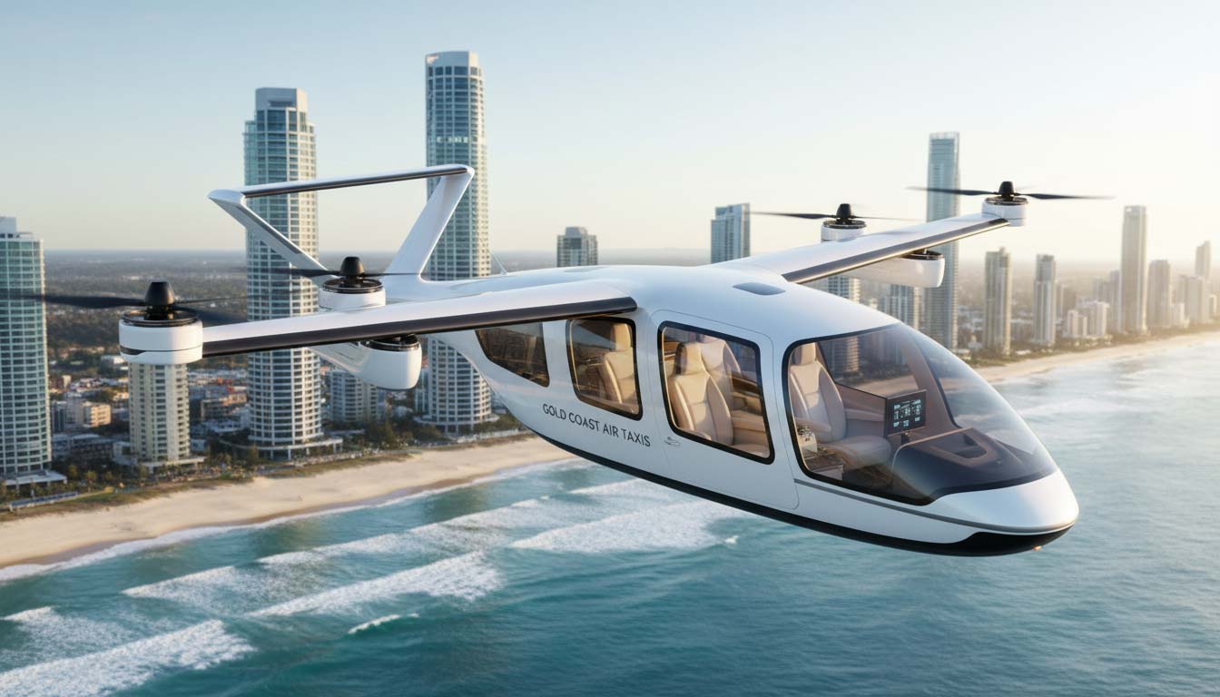 Luxury Air Transfers — future Melbourne air taxi service