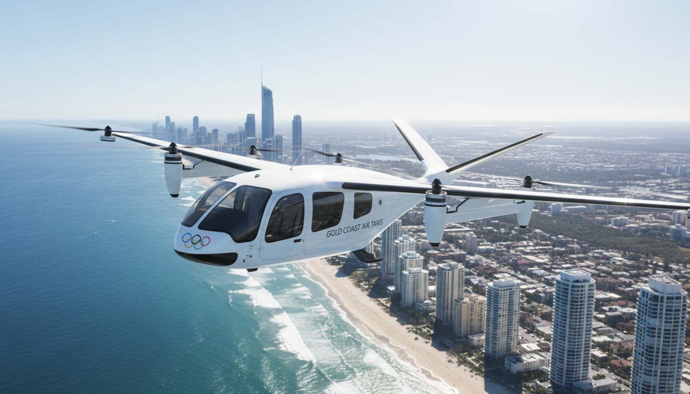 National Network Connectivity — future Melbourne air taxi service